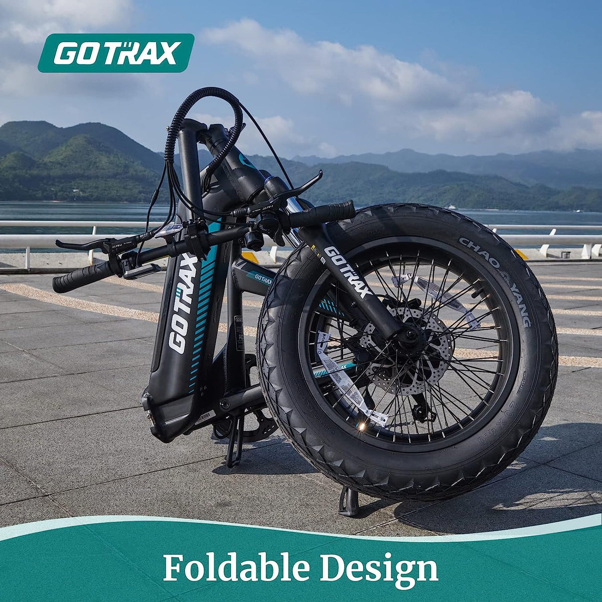 GOTRAX F5 removable battery and frame detail