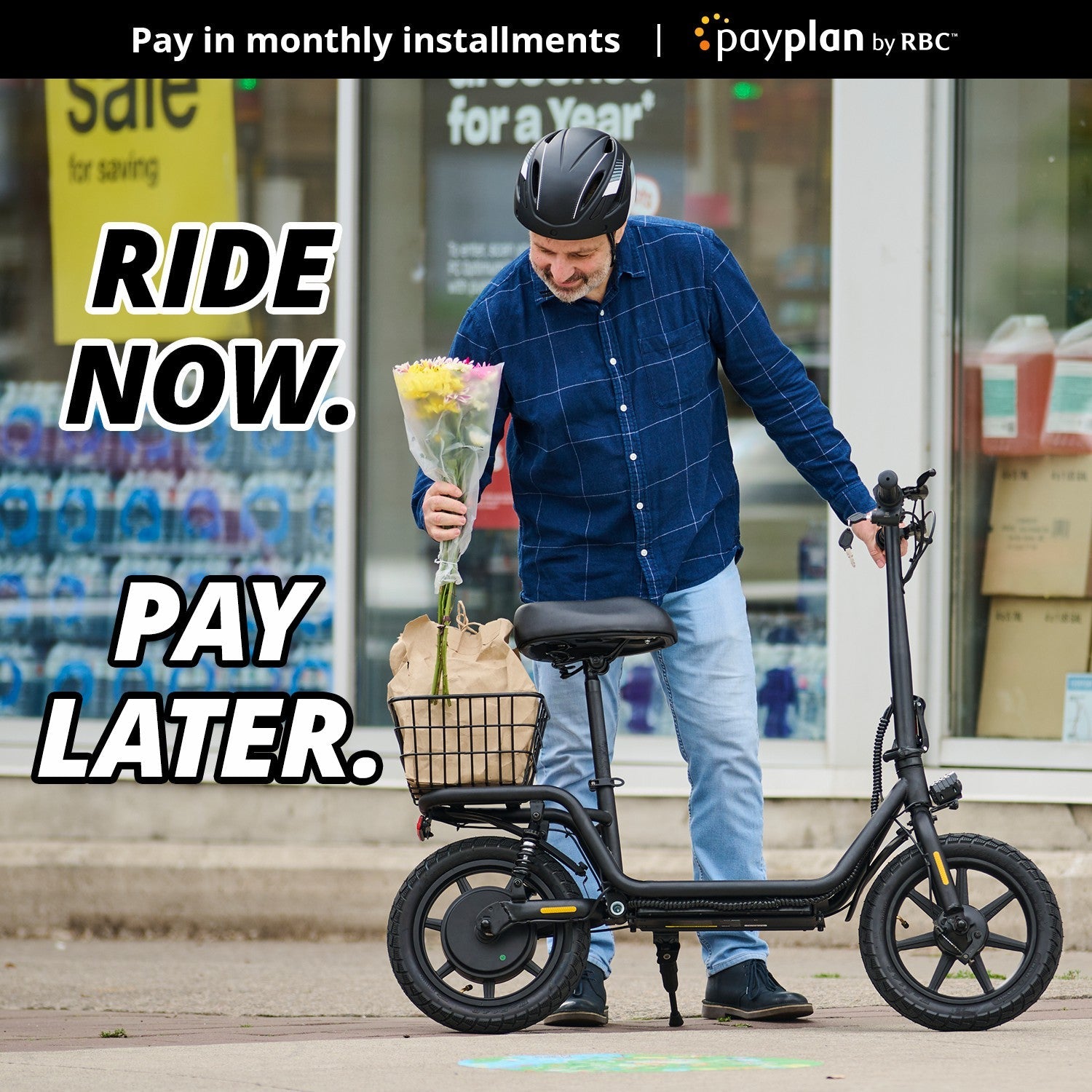 GOTRAX Flex Campus electric scooter side view