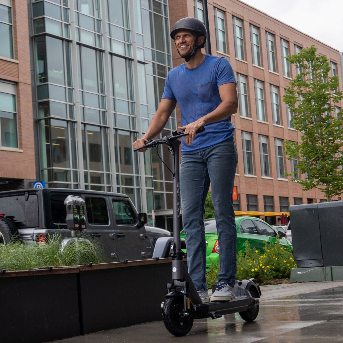 GOTRAX G6 electric scooter angle view
