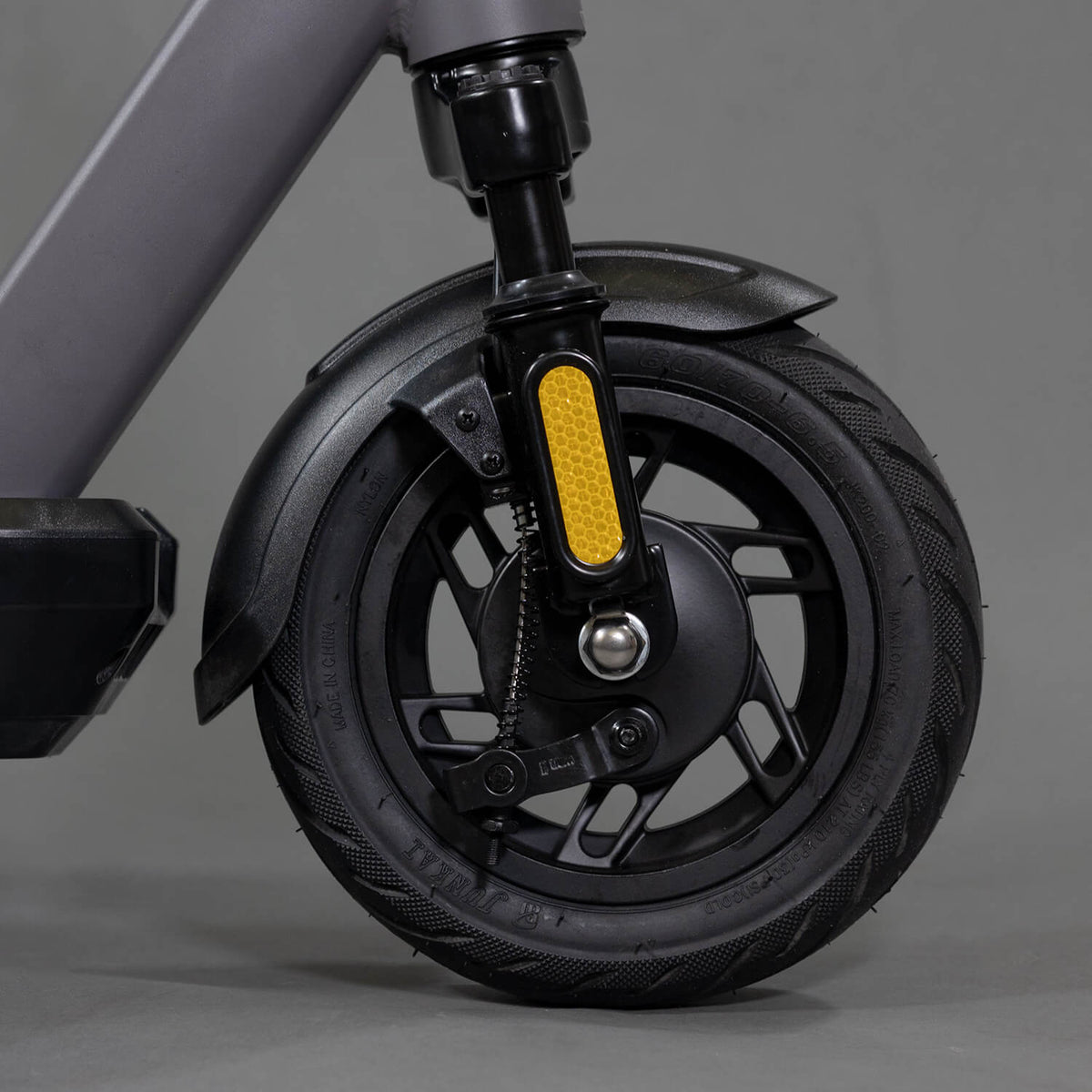 GOTRAX G6 electric scooter front wheel detail