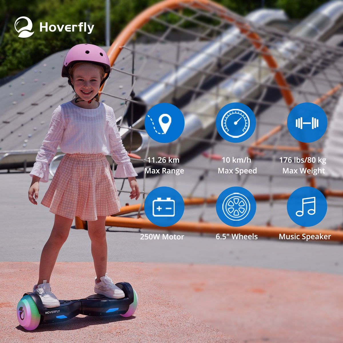 GOTRAX Magic self-balancing hoverboard kids view