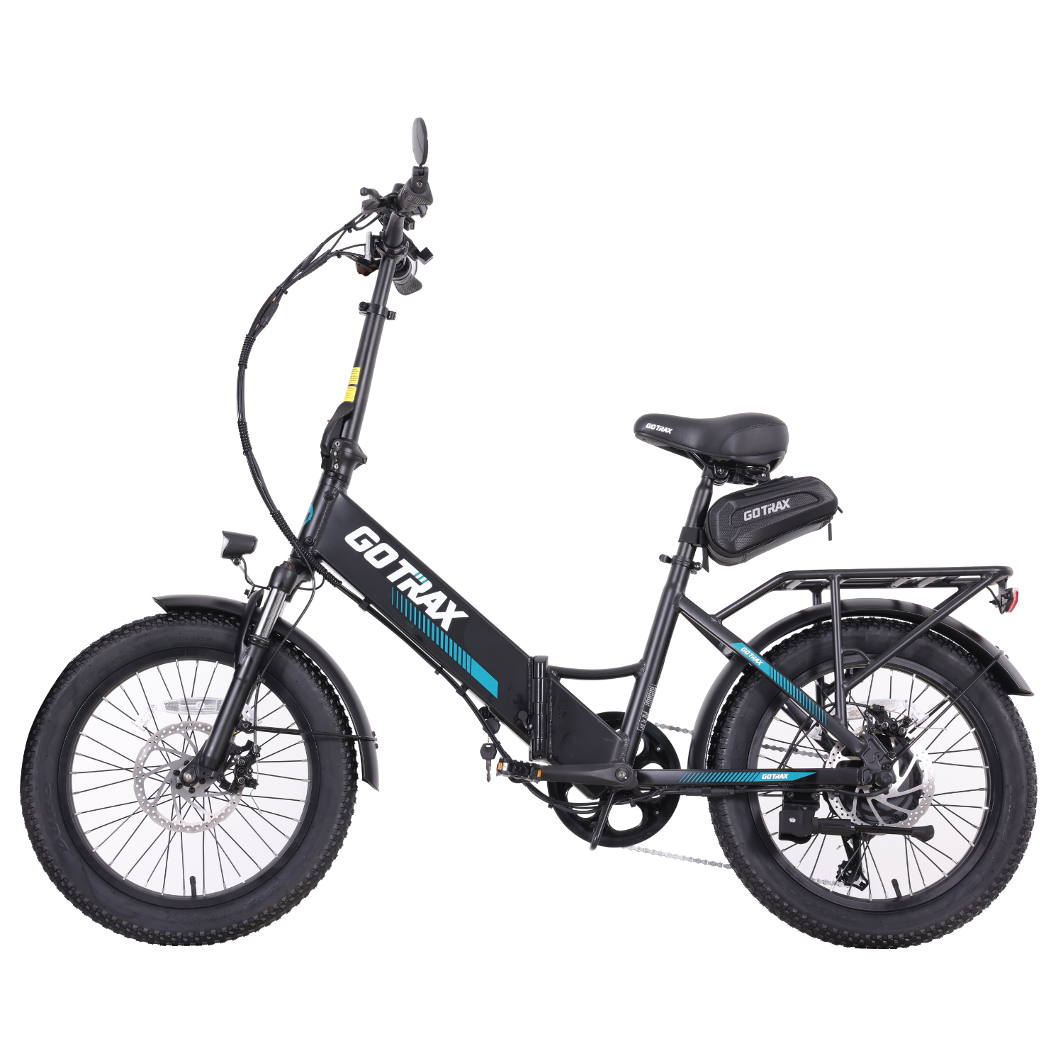 GOTRAX R2V2 folding electric bike Canada side view