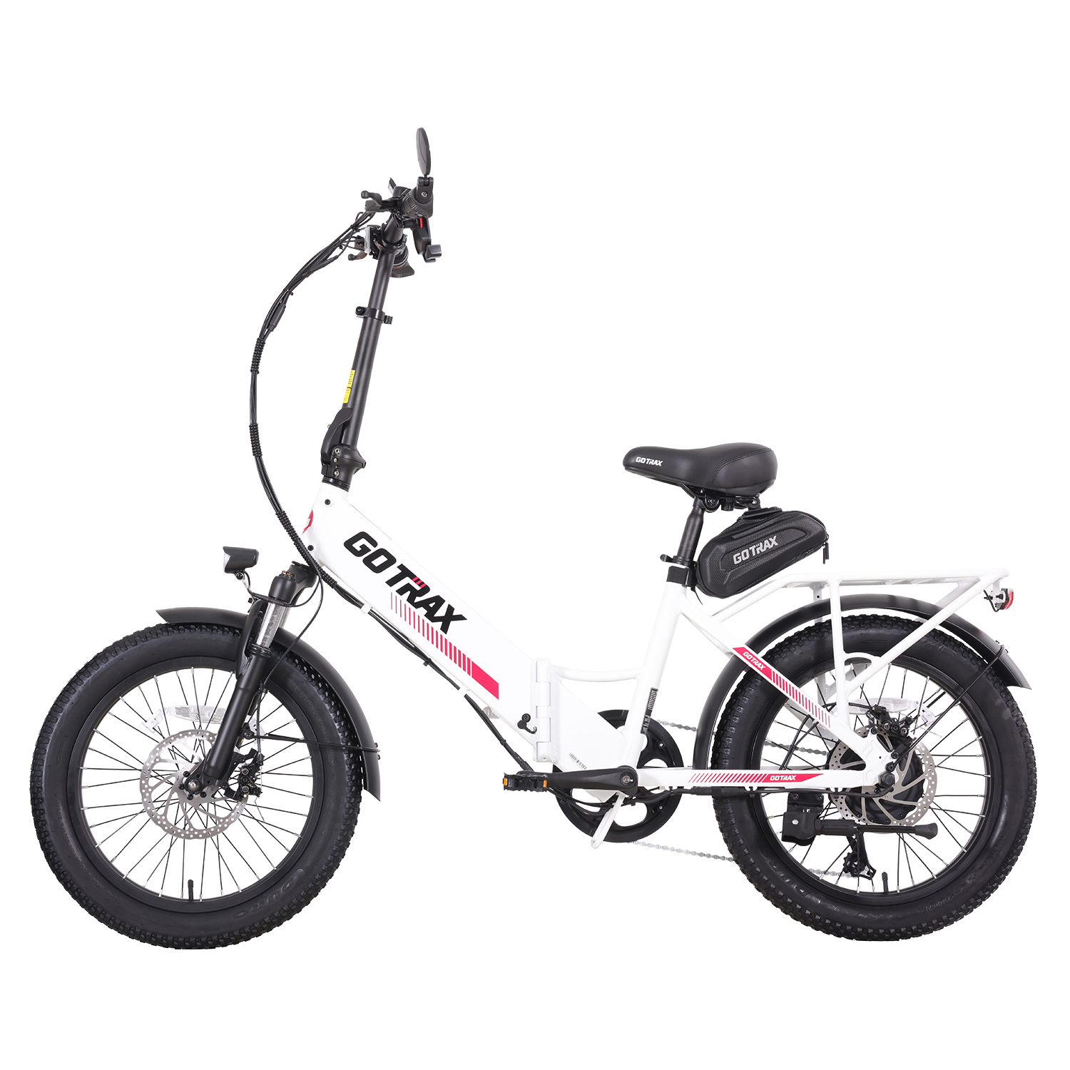 GOTRAX R2V2 folding electric bike Canada side view