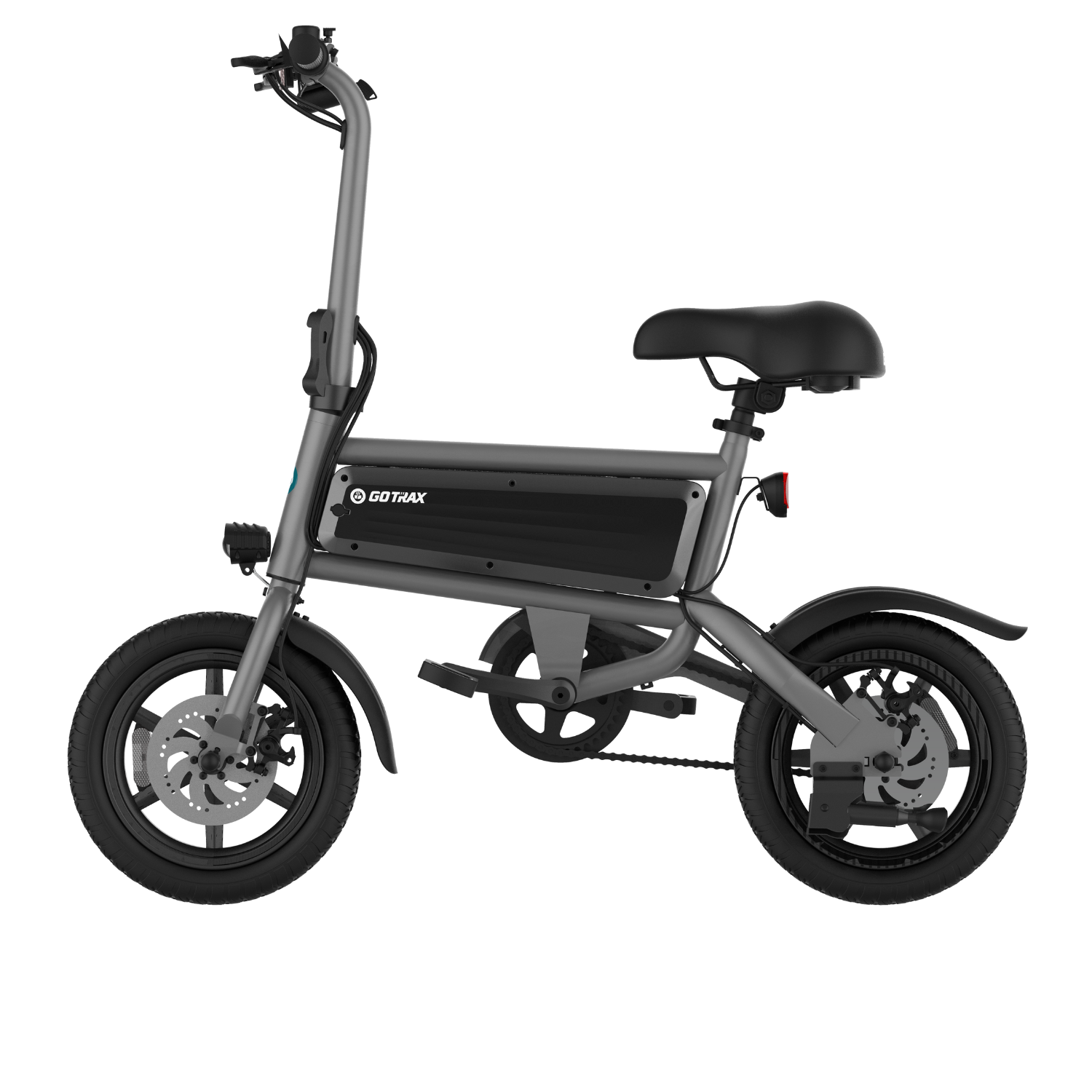 GOTRAX S2 nano electric bike side view