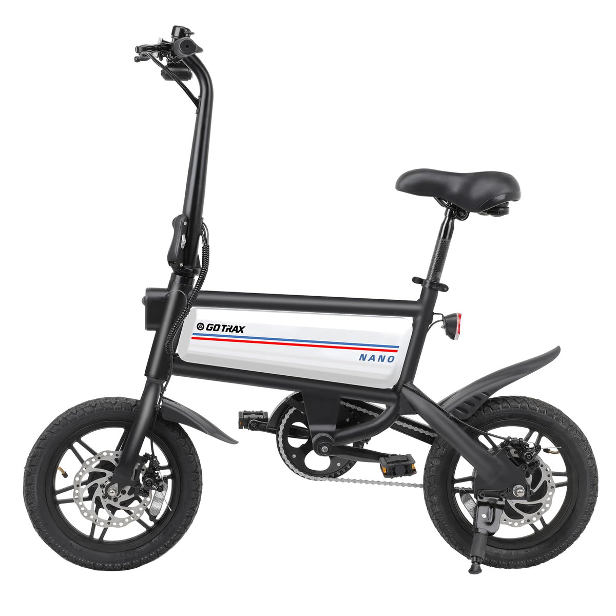 GOTRAX S2 nano electric bike side view
