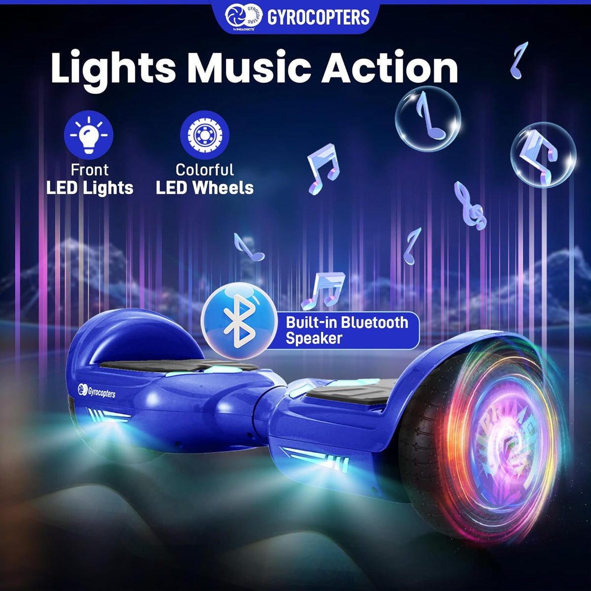 Gyrocopters PRIME Canada Bluetooth hoverboard feature image