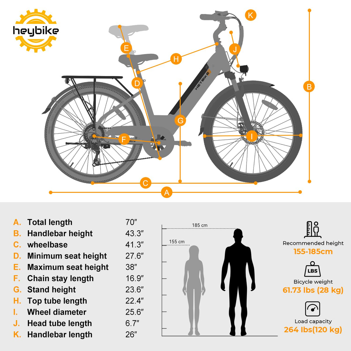 Heybike Cityscape 2.0 Electric Bike Canada – 500W Commuter additional view 29