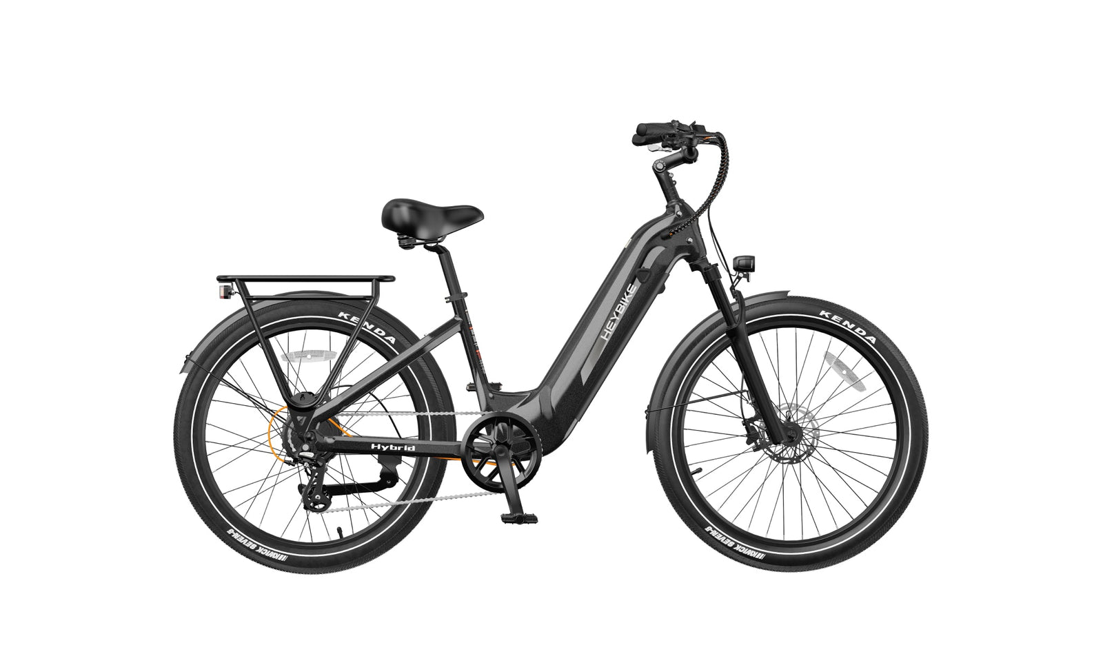 Heybike Hybrid electric bike Canada long-range commuter main view