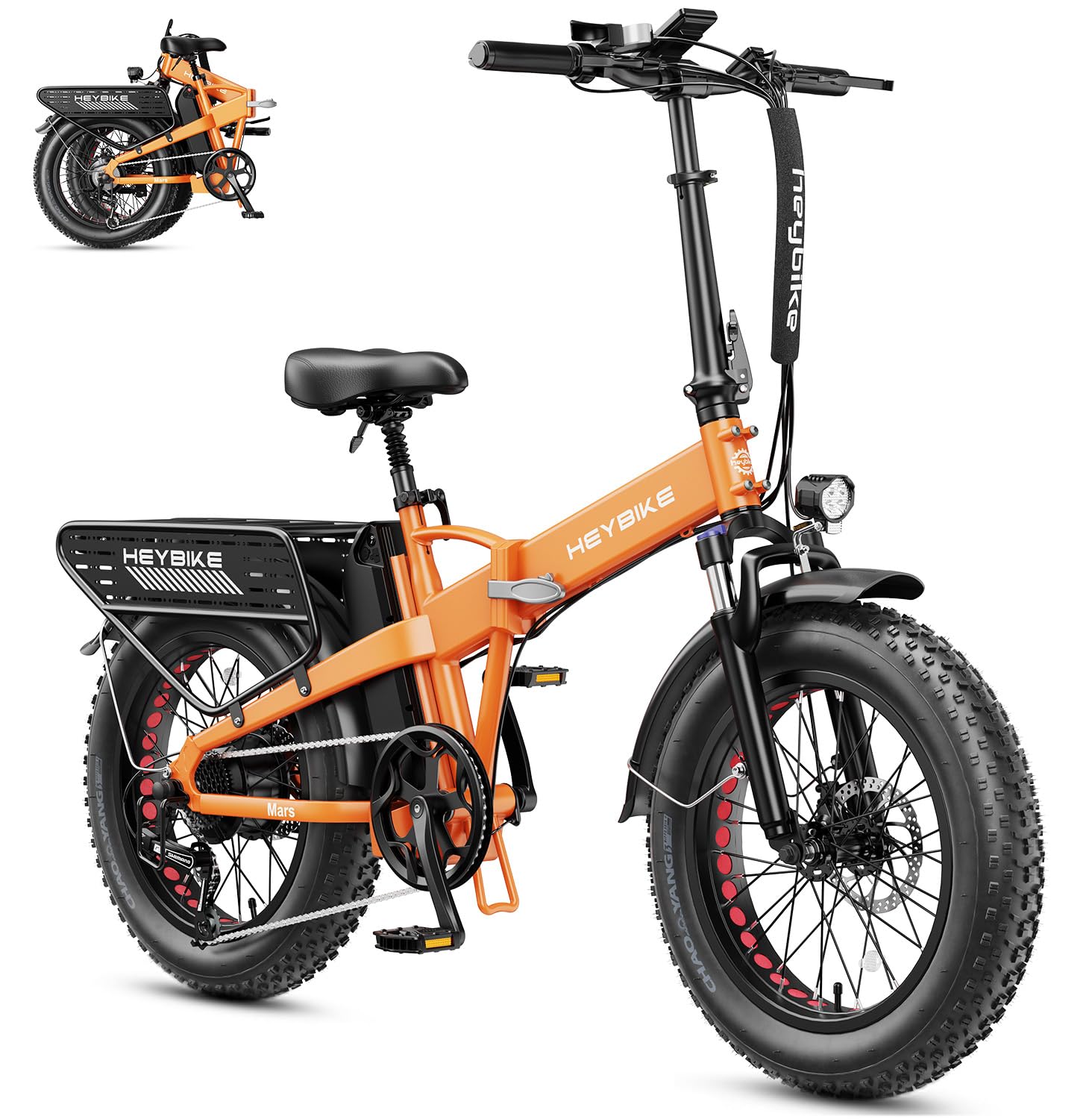 Heybike Mars 2.0 Folding Fat-Tire E-Bike Canada main view