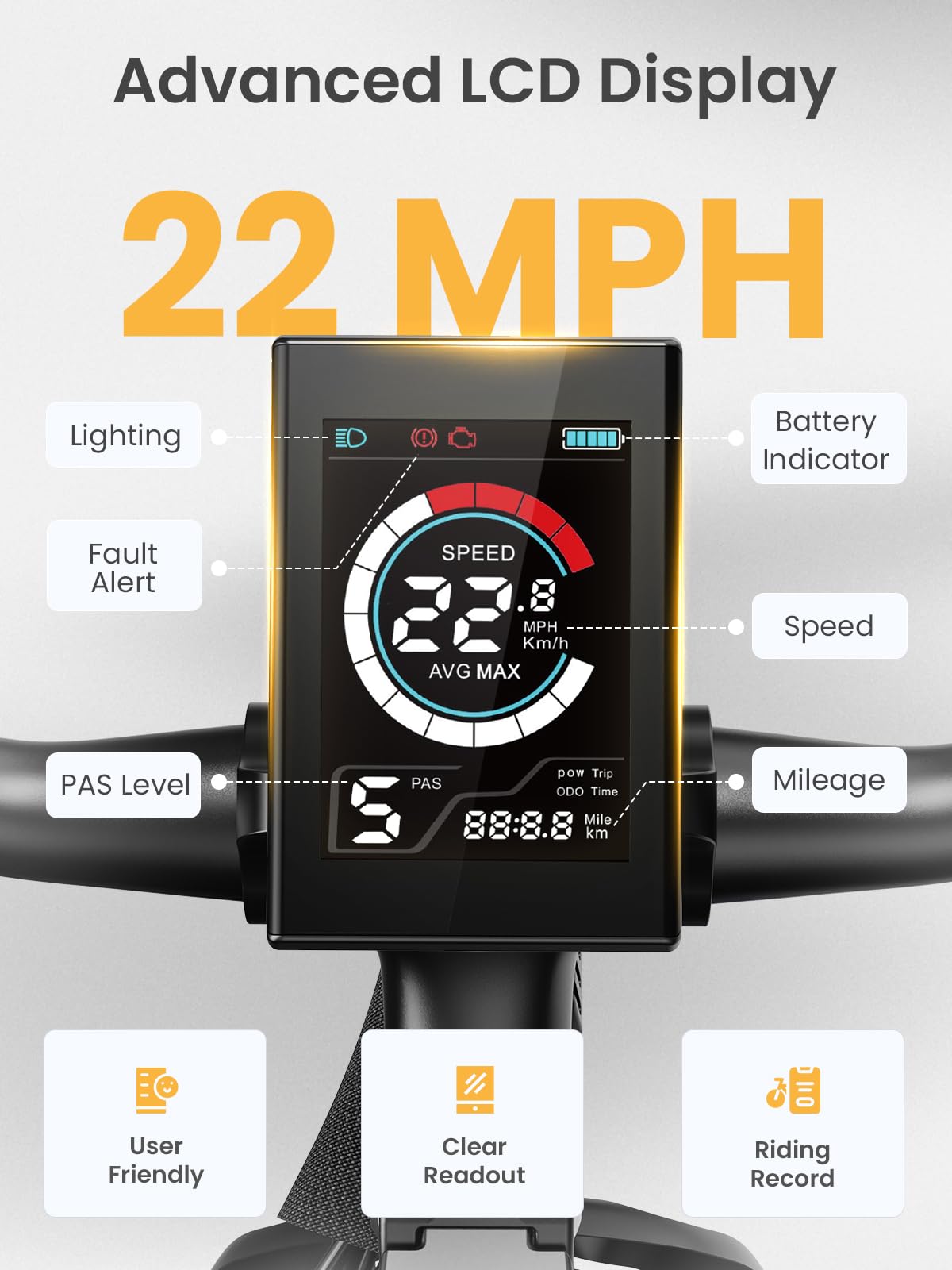 Heybike Race Max 750W  – Long Range Electric Bike Canada riding view