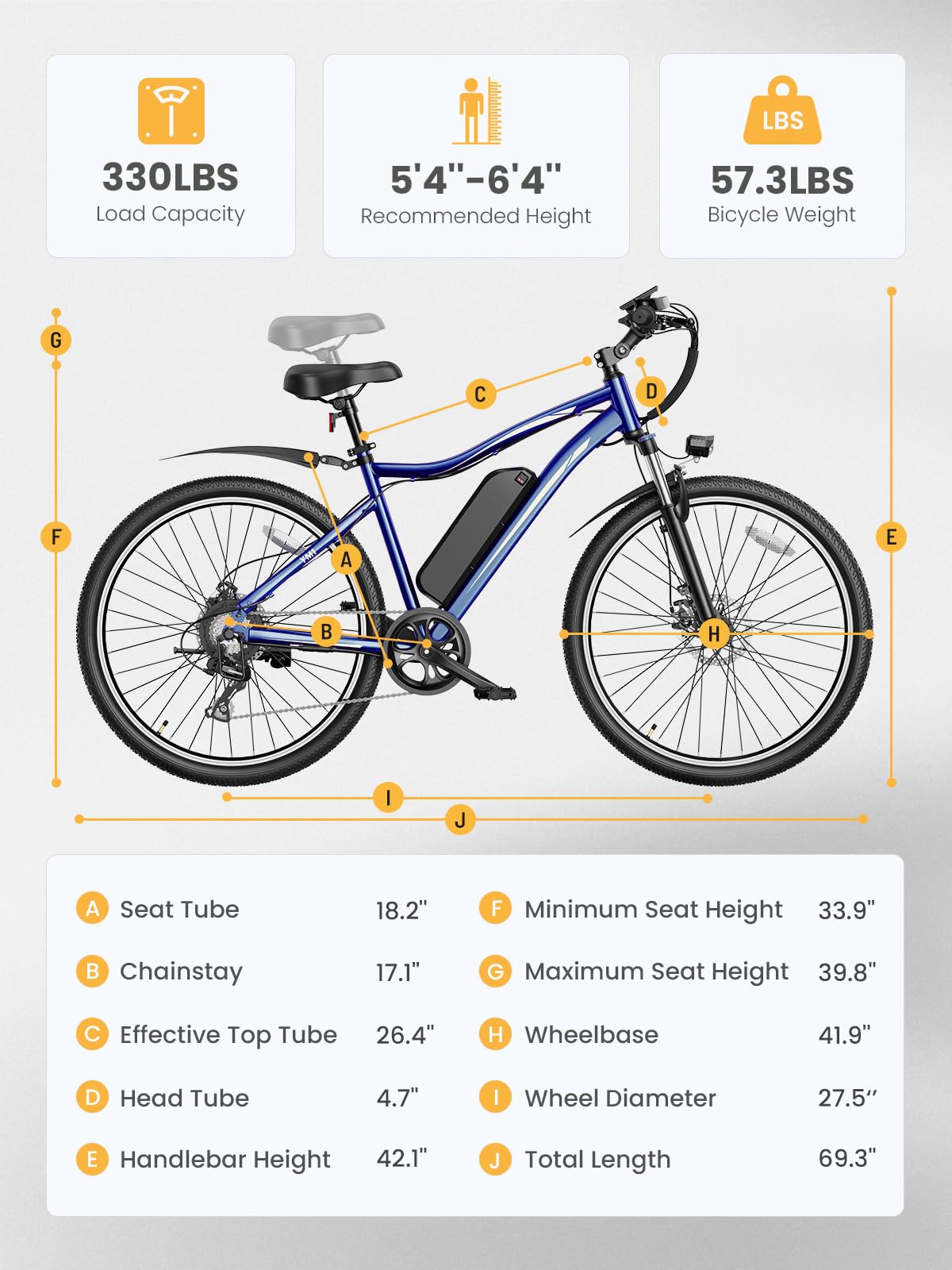 Heybike Race Max 750W  – Long Range Electric Bike Canada wheel detail view
