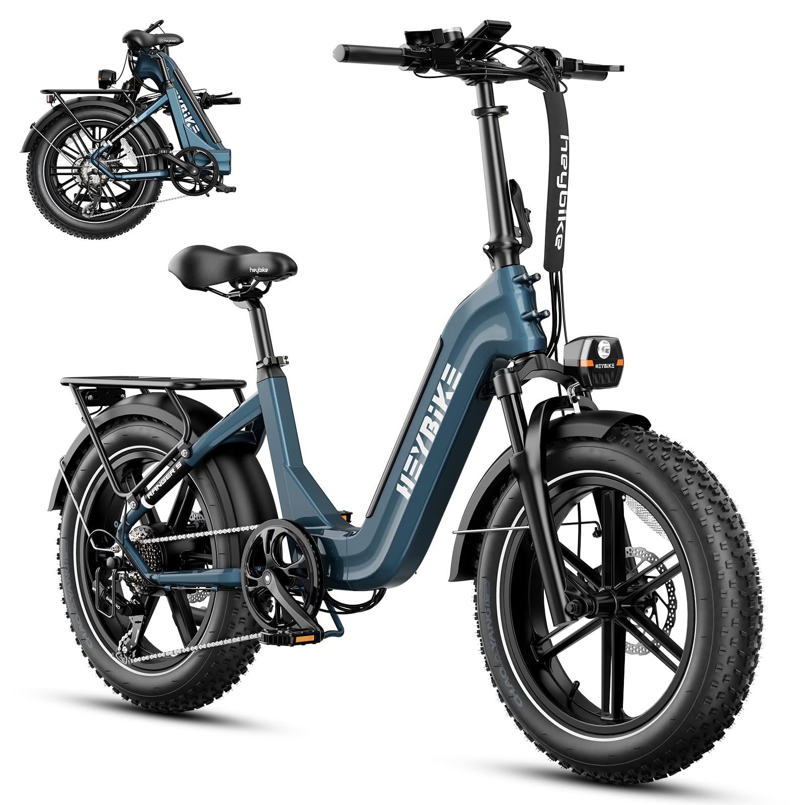 Heybike Ranger S Folding Fat-Tire E-Bike Canada main view