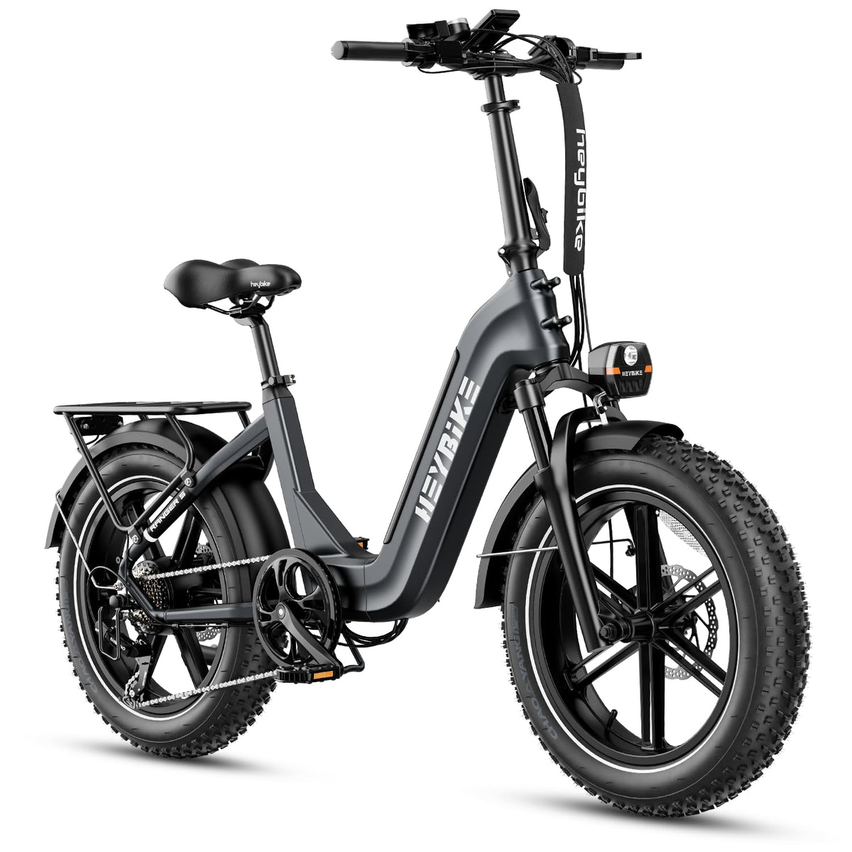 Heybike Ranger S Folding Fat-Tire E-Bike Canada front angle