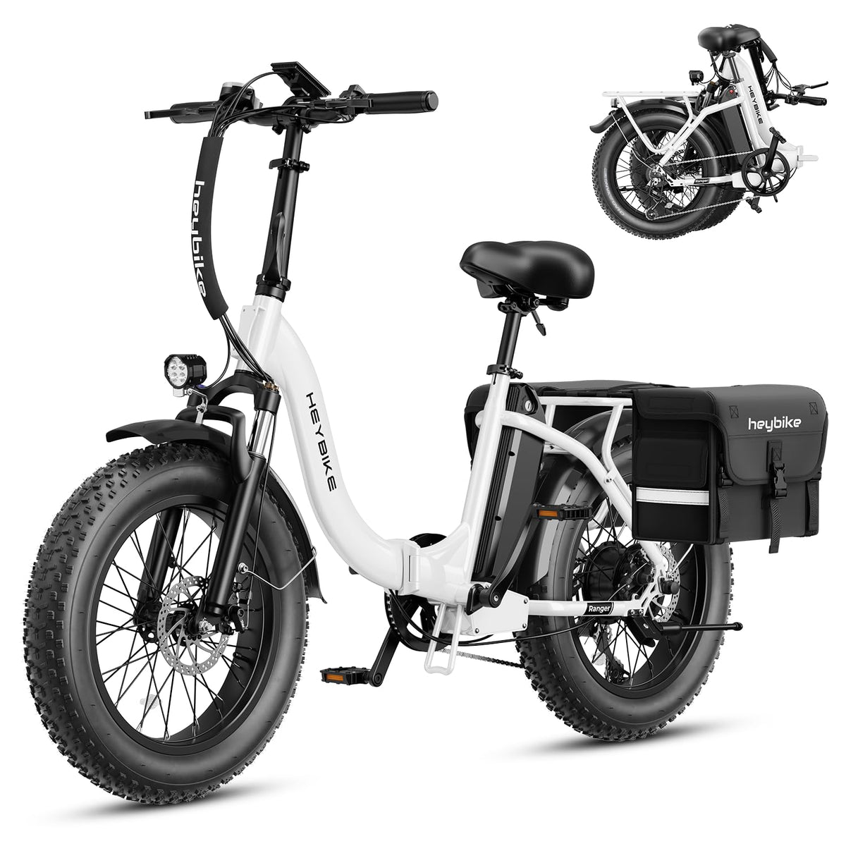 Heybike Ranger 2.0 Folding Fat Tire E-Bike Canada additional view 1