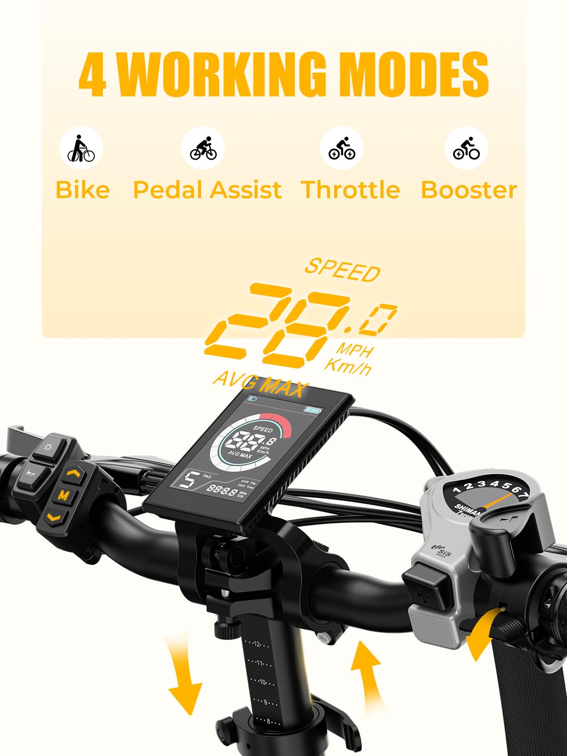 Heybike Ranger 2.0 Folding Fat Tire E-Bike Canada remaining image 21