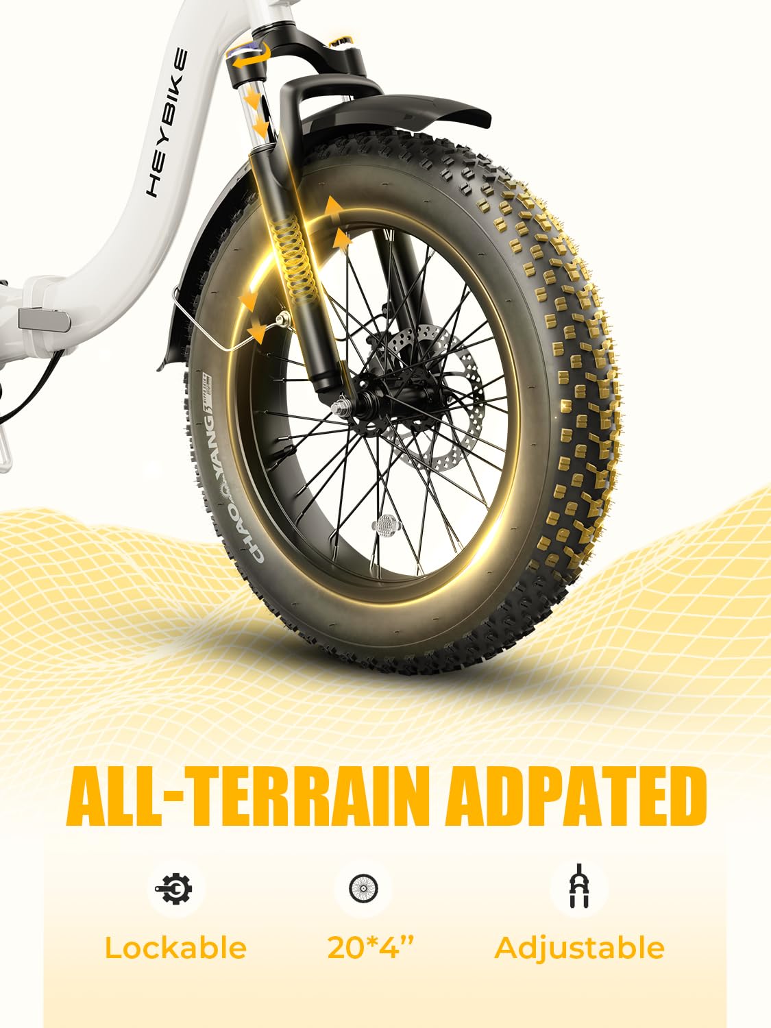 Heybike Ranger 2.0 Folding Fat Tire E-Bike Canada remaining image 22