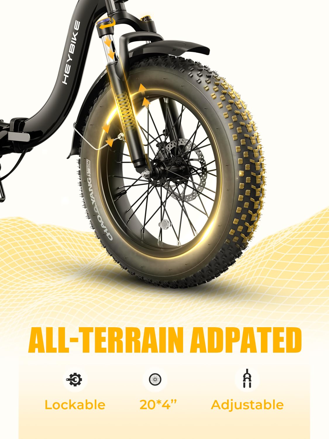 Heybike Ranger 2.0 Folding Fat Tire E-Bike Canada remaining image 6