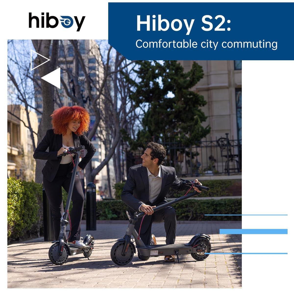 Hiboy S2 left side view