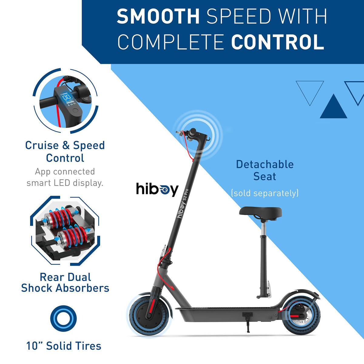 Hiboy S2 Pro handlebar angle