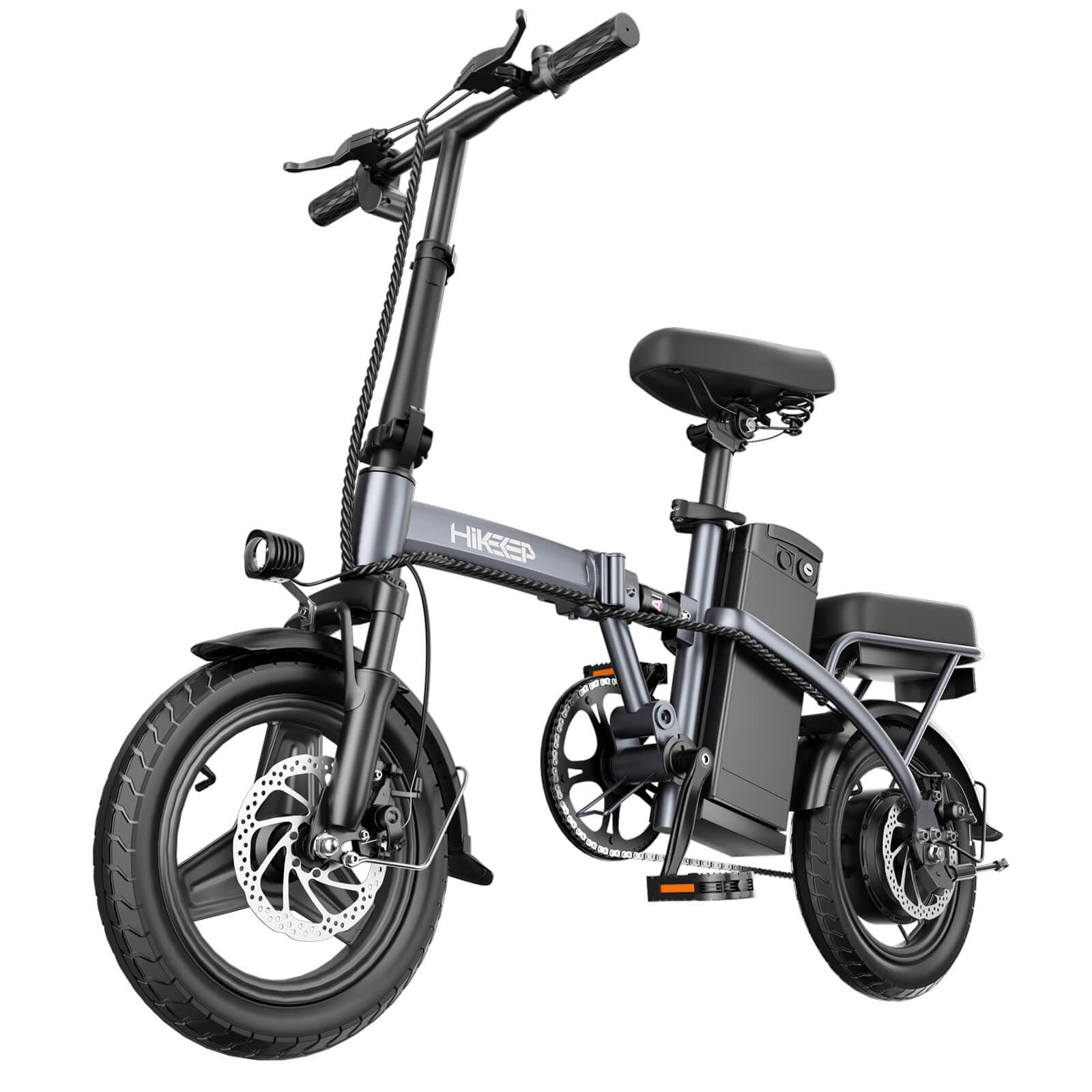 HiKeep D1 handlebar and display detail