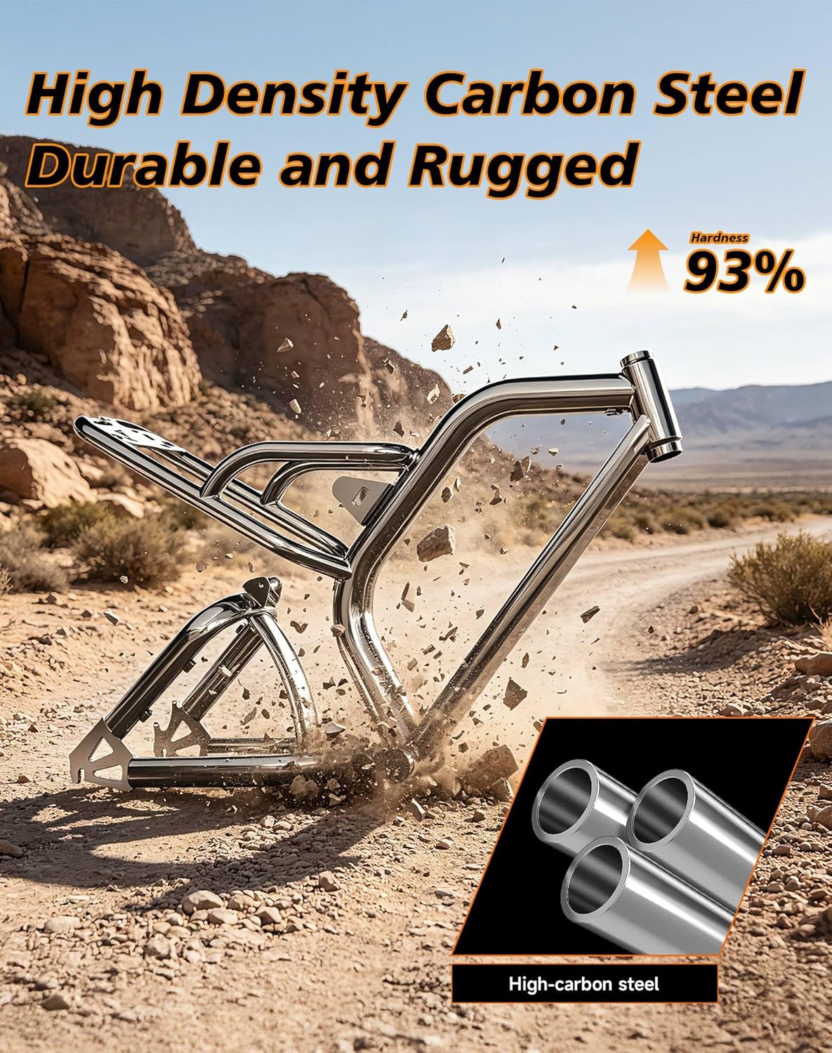 HiKeep K6-U Canada 20 x 4 inch tire tread detail