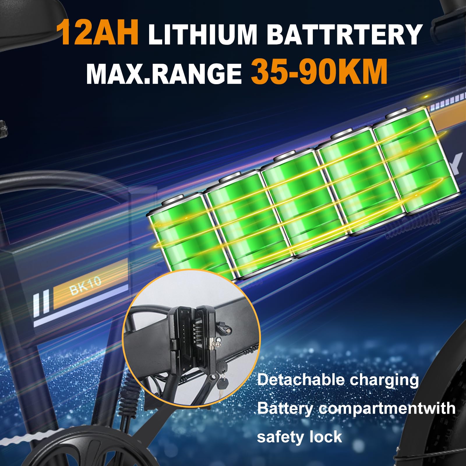 HITWAY BK10M front three-quarter view