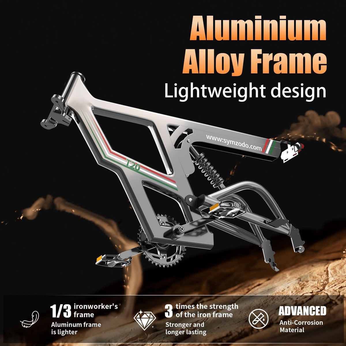 Holyask 750W detail angle