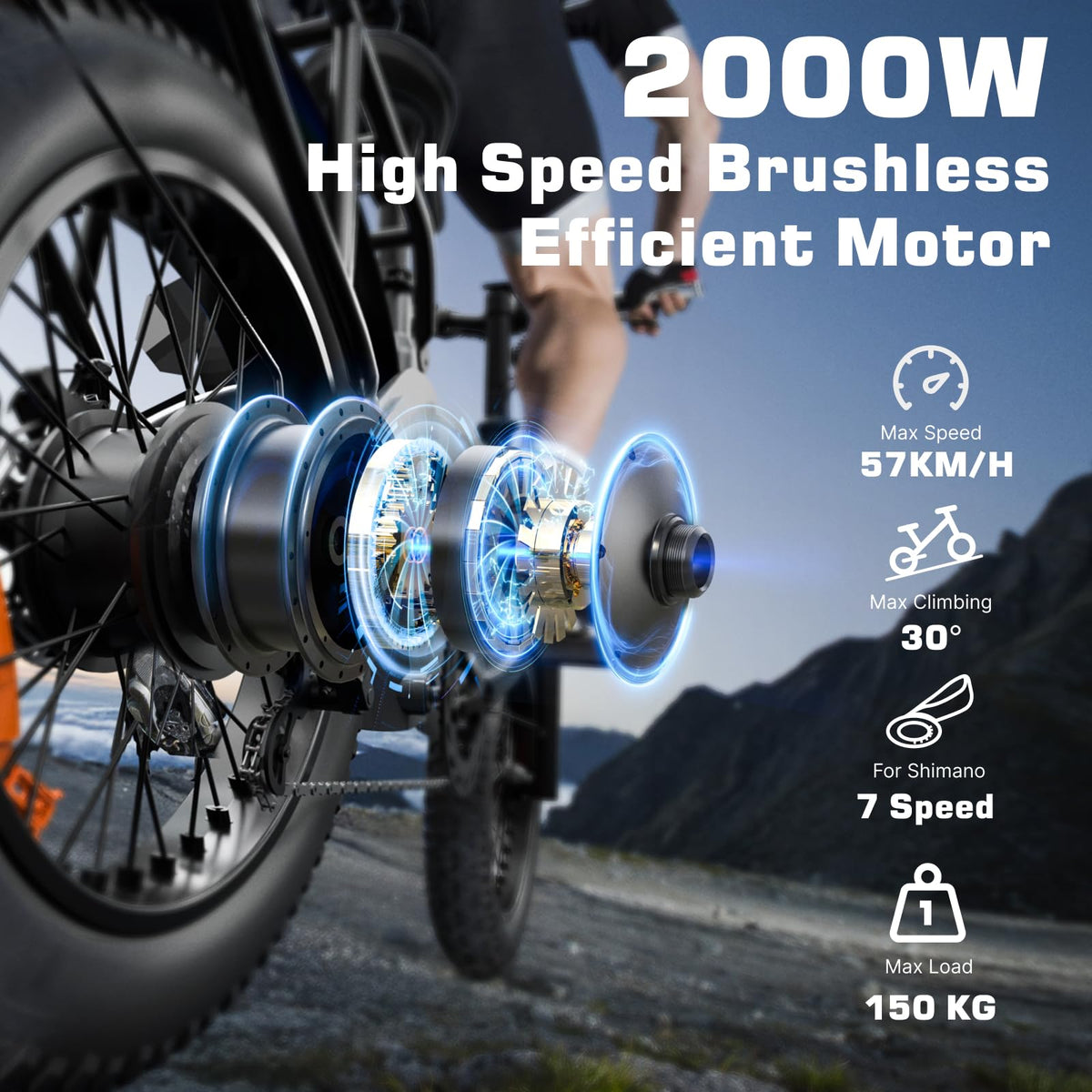HX 2000W handlebar angle