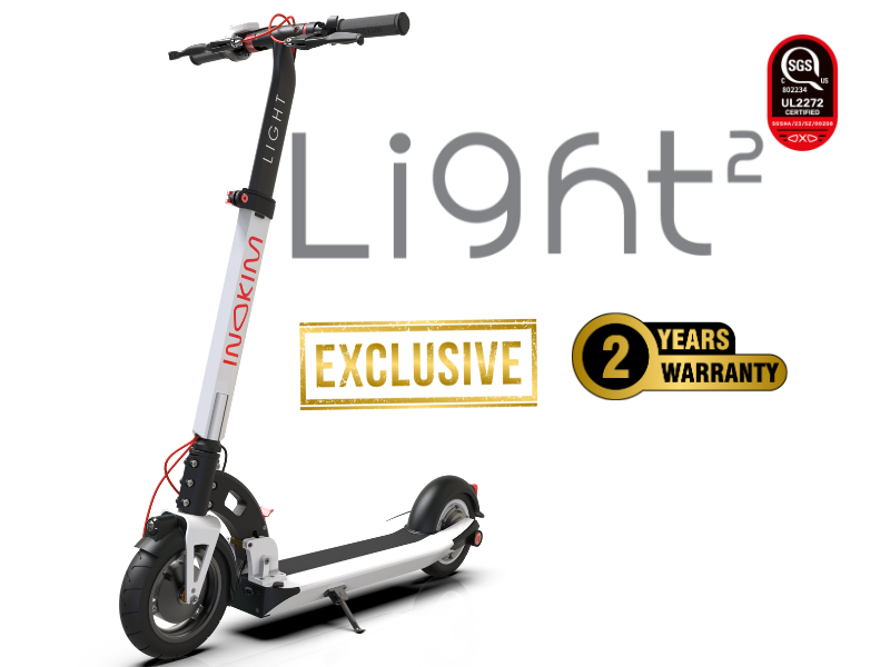 INOKIM Light 2 Super electric scooter Canada cockpit view