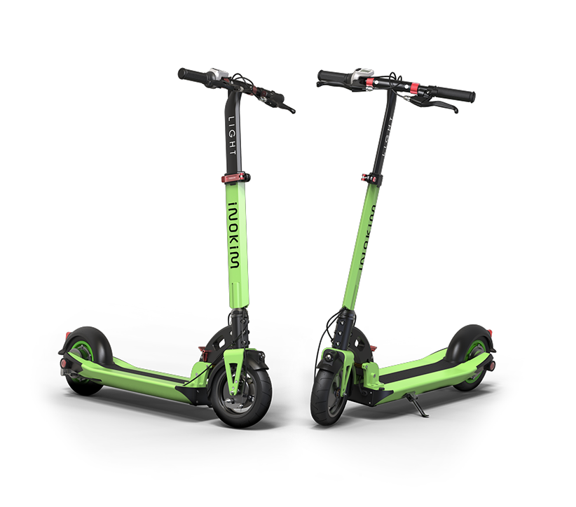 INOKIM Light 2 Super electric scooter Canada green commuter view