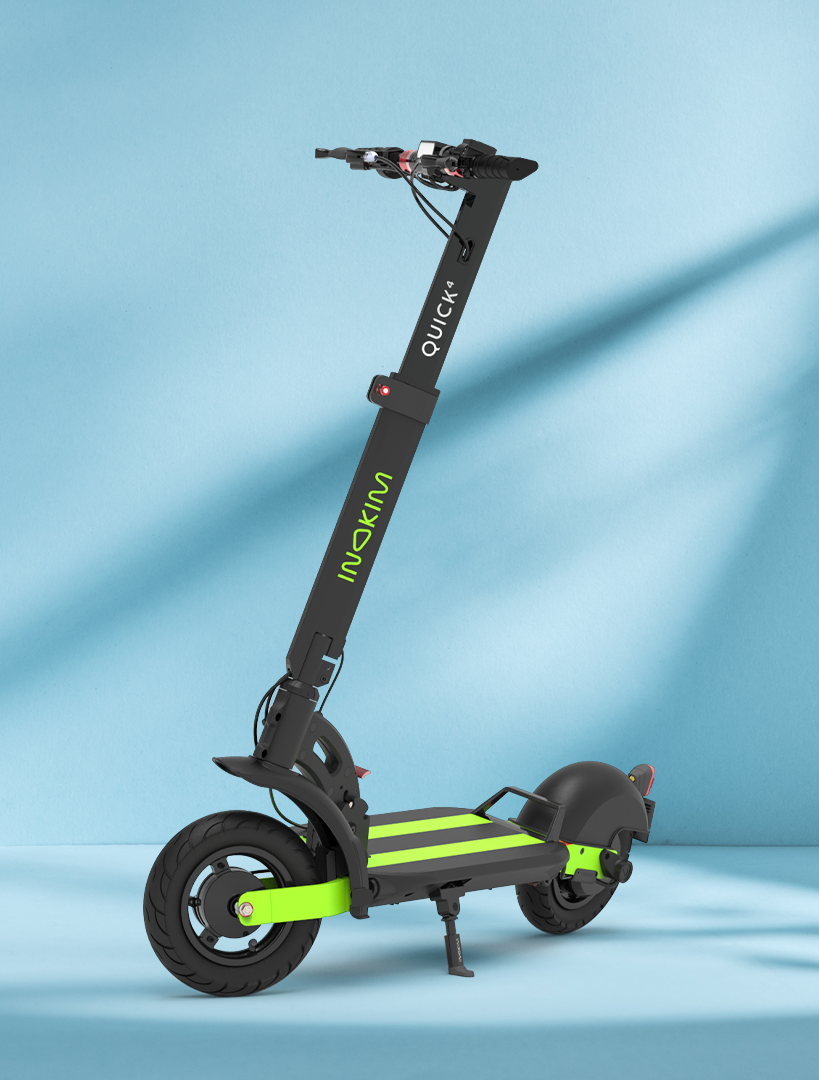 INOKIM Quick 4 Super electric scooter Canada blue front view