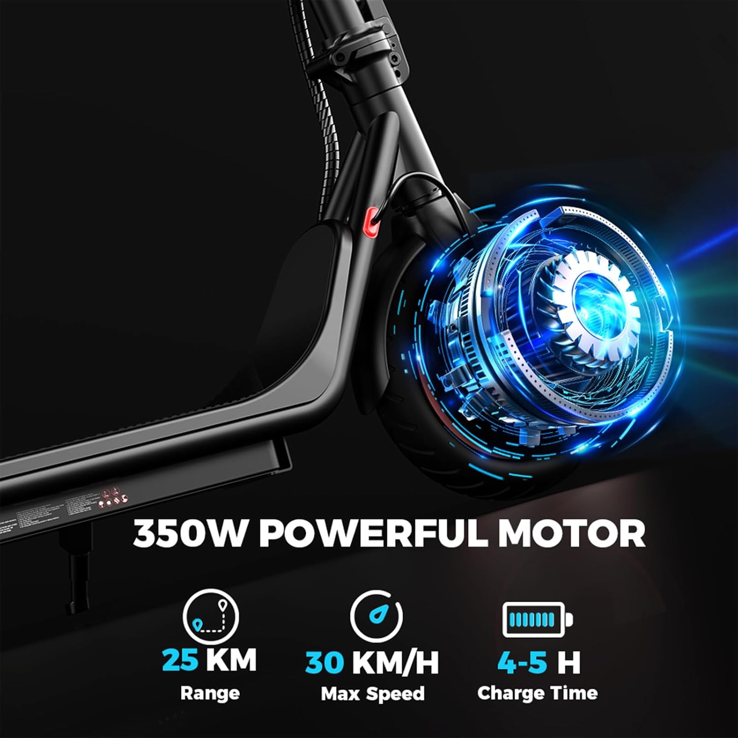 iScooter i8M display detail