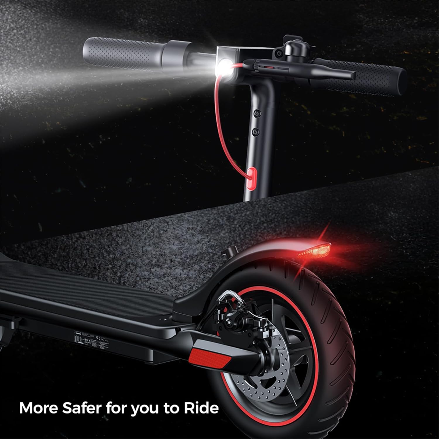 iScooter i8M folding joint detail