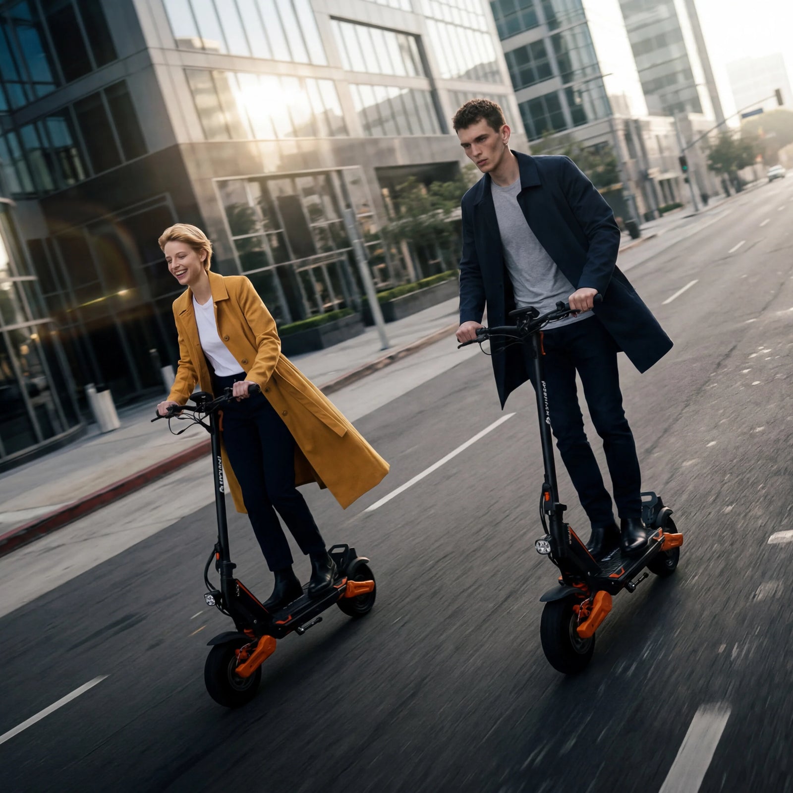 iSinwheel GT1 dual motor electric scooter main product view