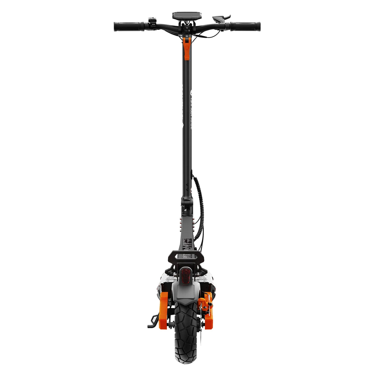 iSinwheel GT1 dual motor electric scooter riding view