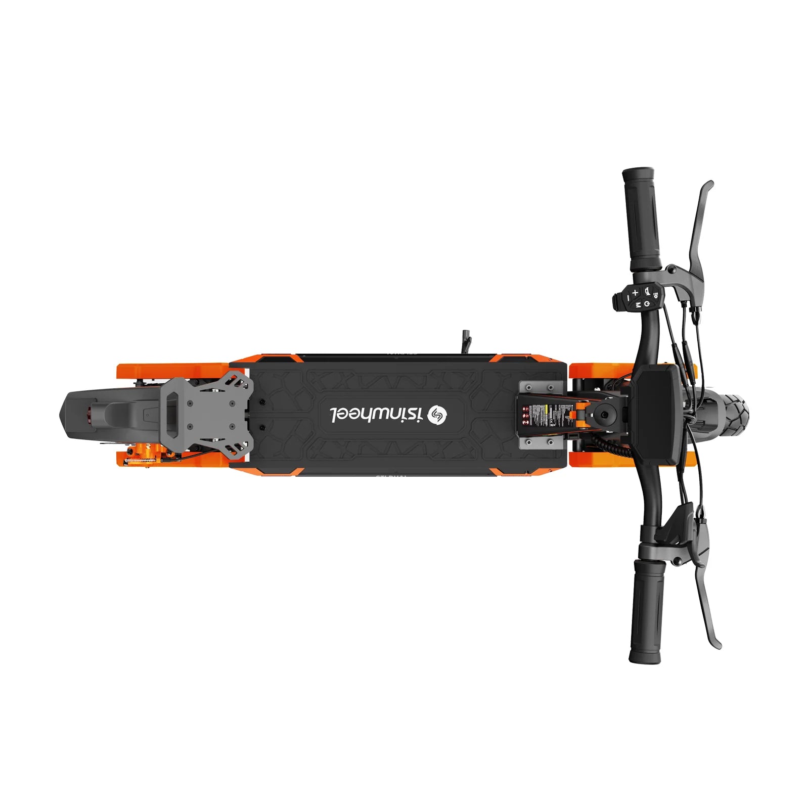 iSinwheel GT1 dual motor electric scooter riding view