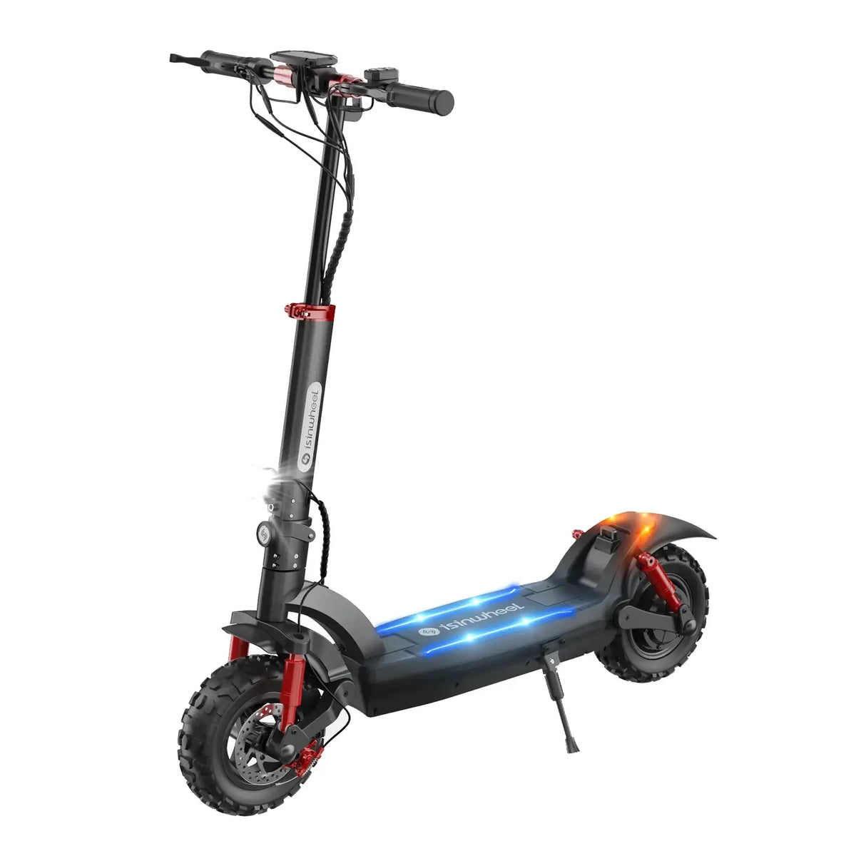 iSinwheel GT2 electric scooter folded side view
