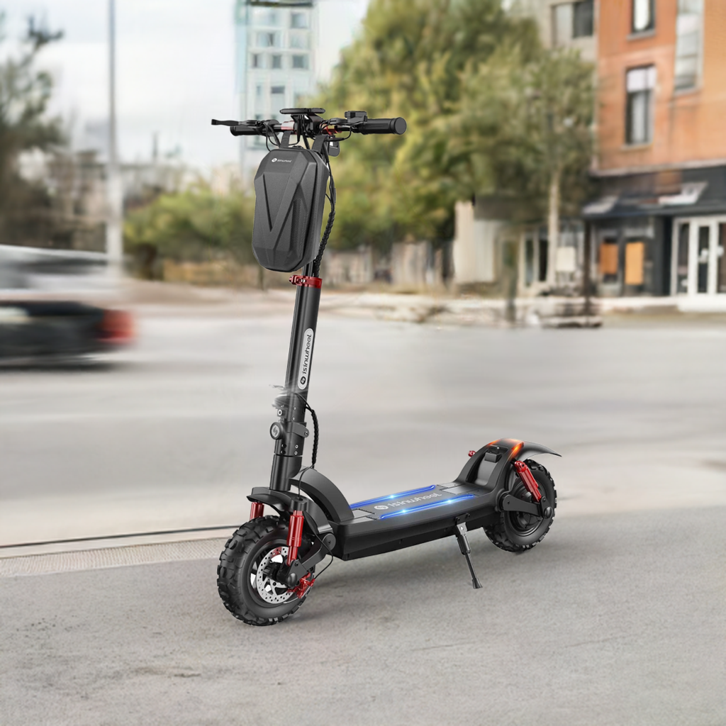 iSinwheel GT2 electric scooter front three-quarter view
