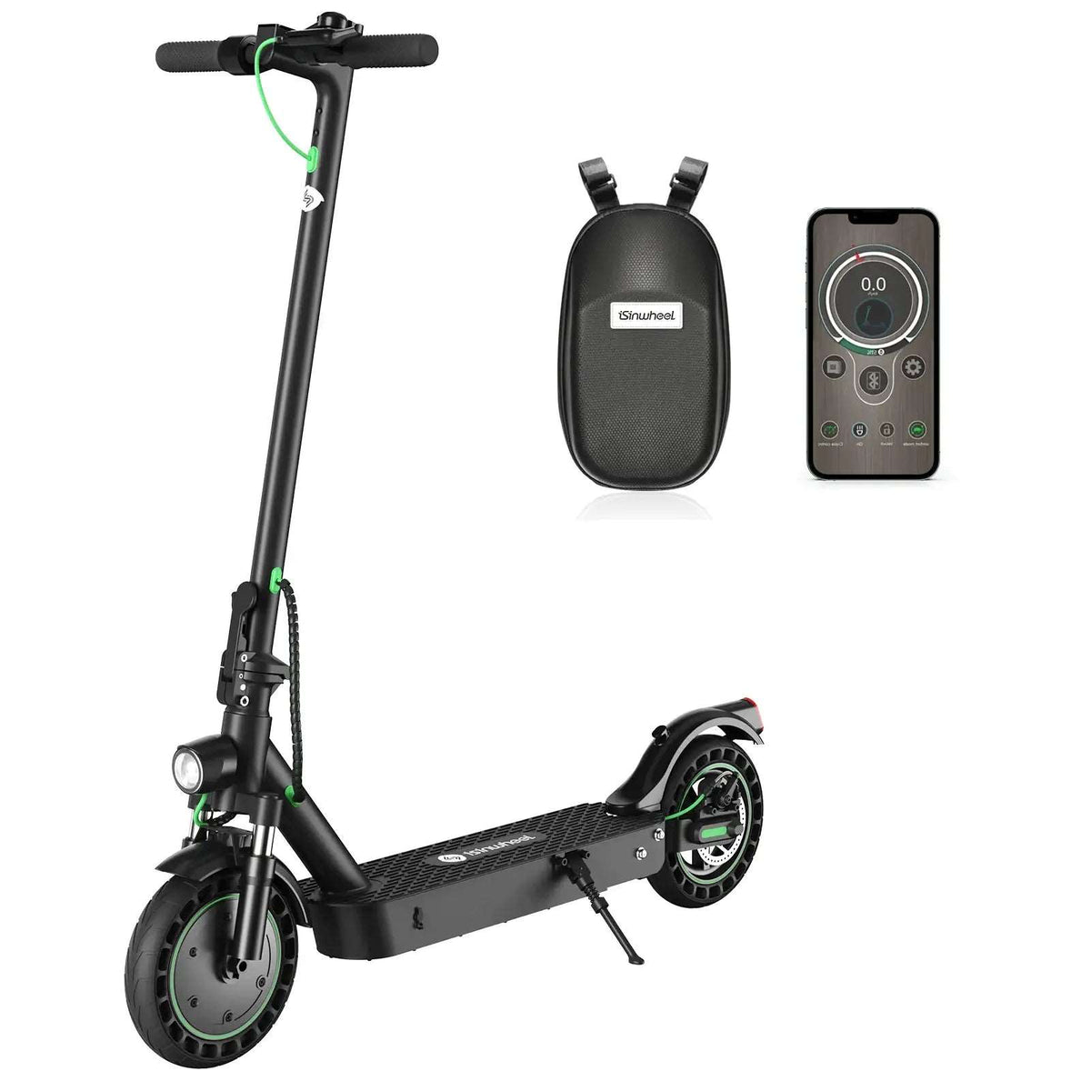 iSinwheel S9MAX display and controls detail