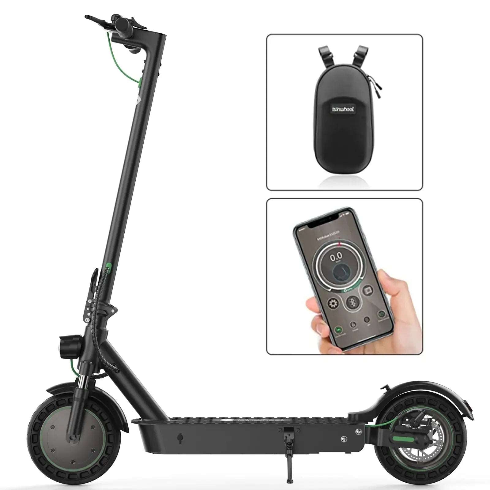 iSinwheel S9MAX scooter front three-quarter view