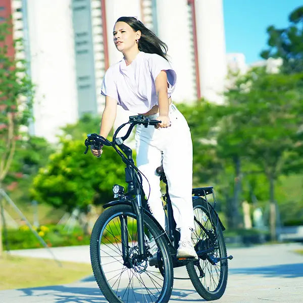 iSinwheel U2 city riding view
