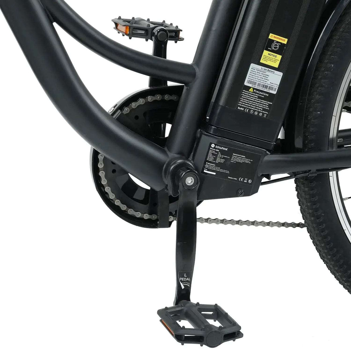 iSinwheel U2 mid-frame detail