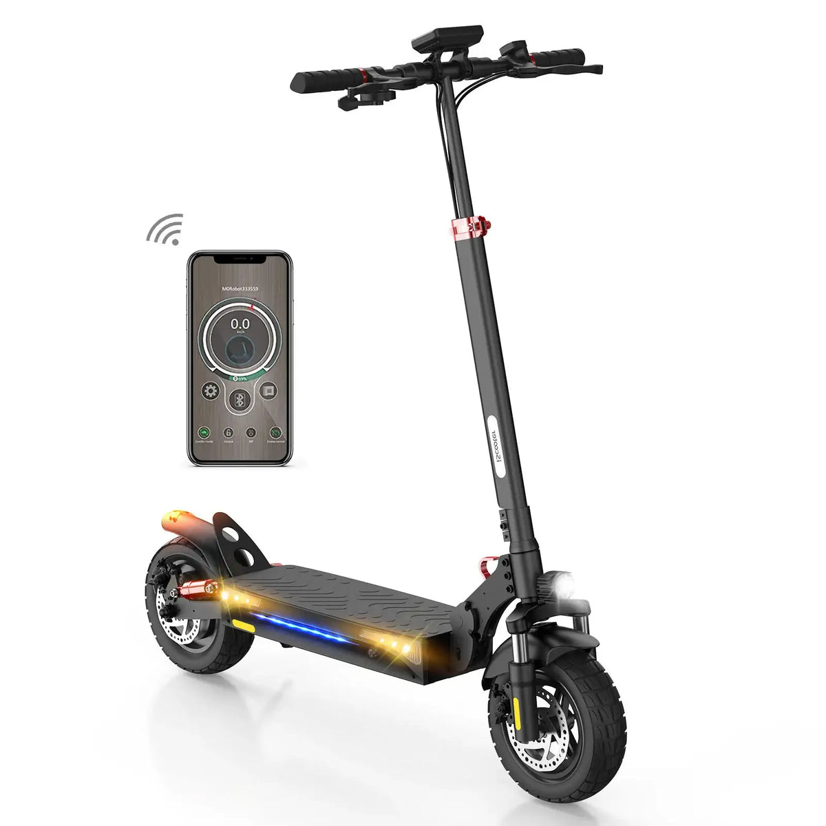 iSinwheel X3 off-road scooter shown from the side