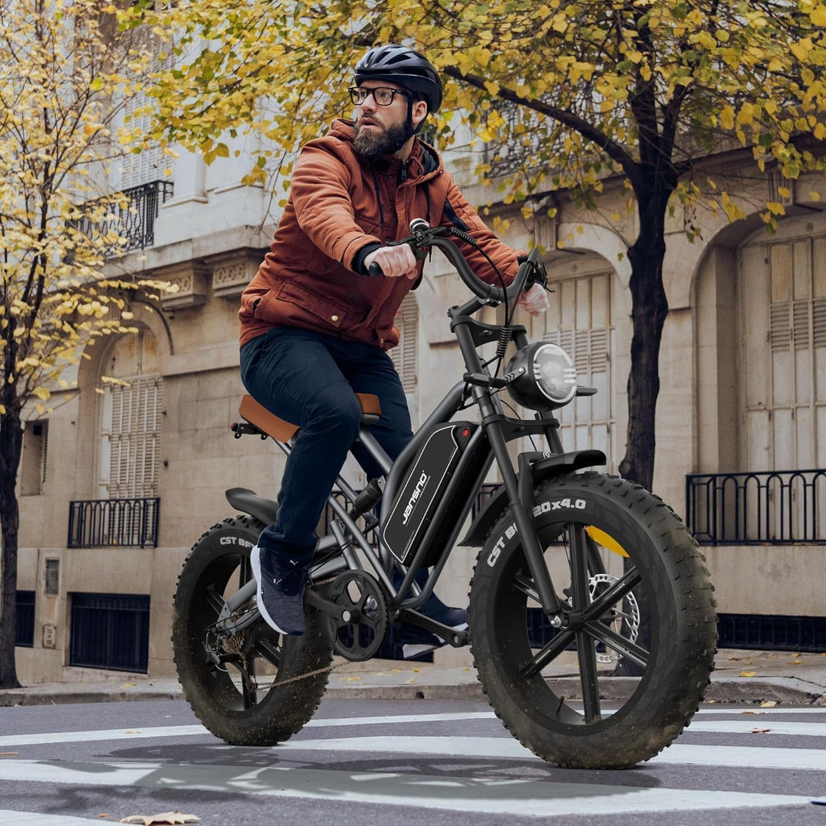 Jansno X50 front three-quarter studio view