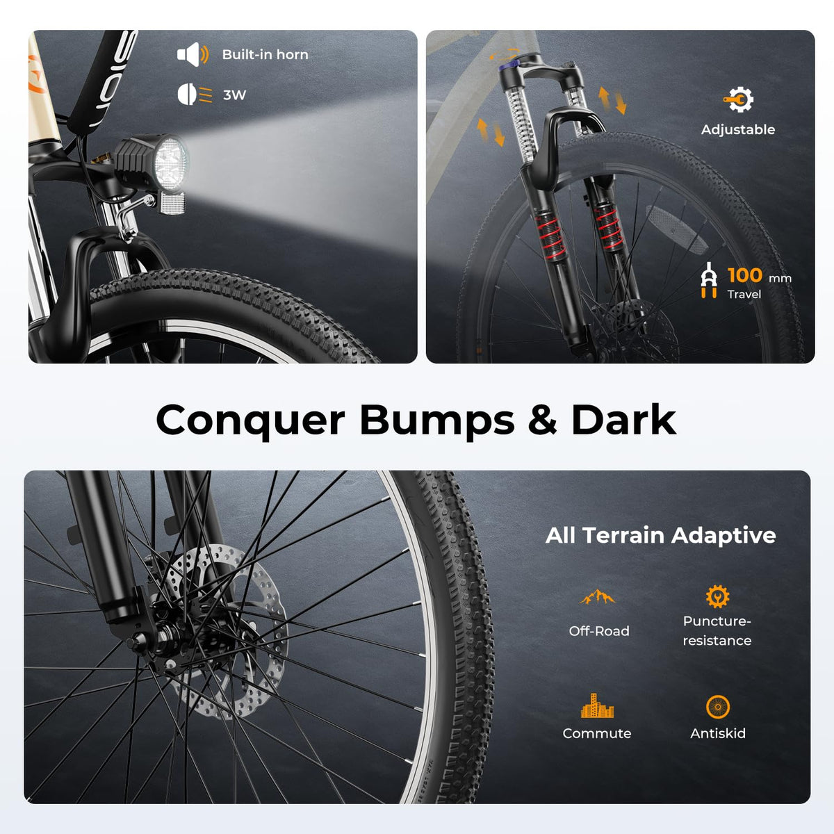 Jasion EB5 commuter city riding scene