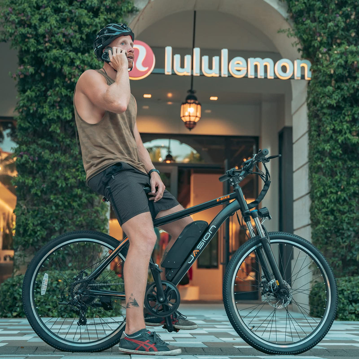 Package and accessories included with the Jasion EB5 commuter e-bike