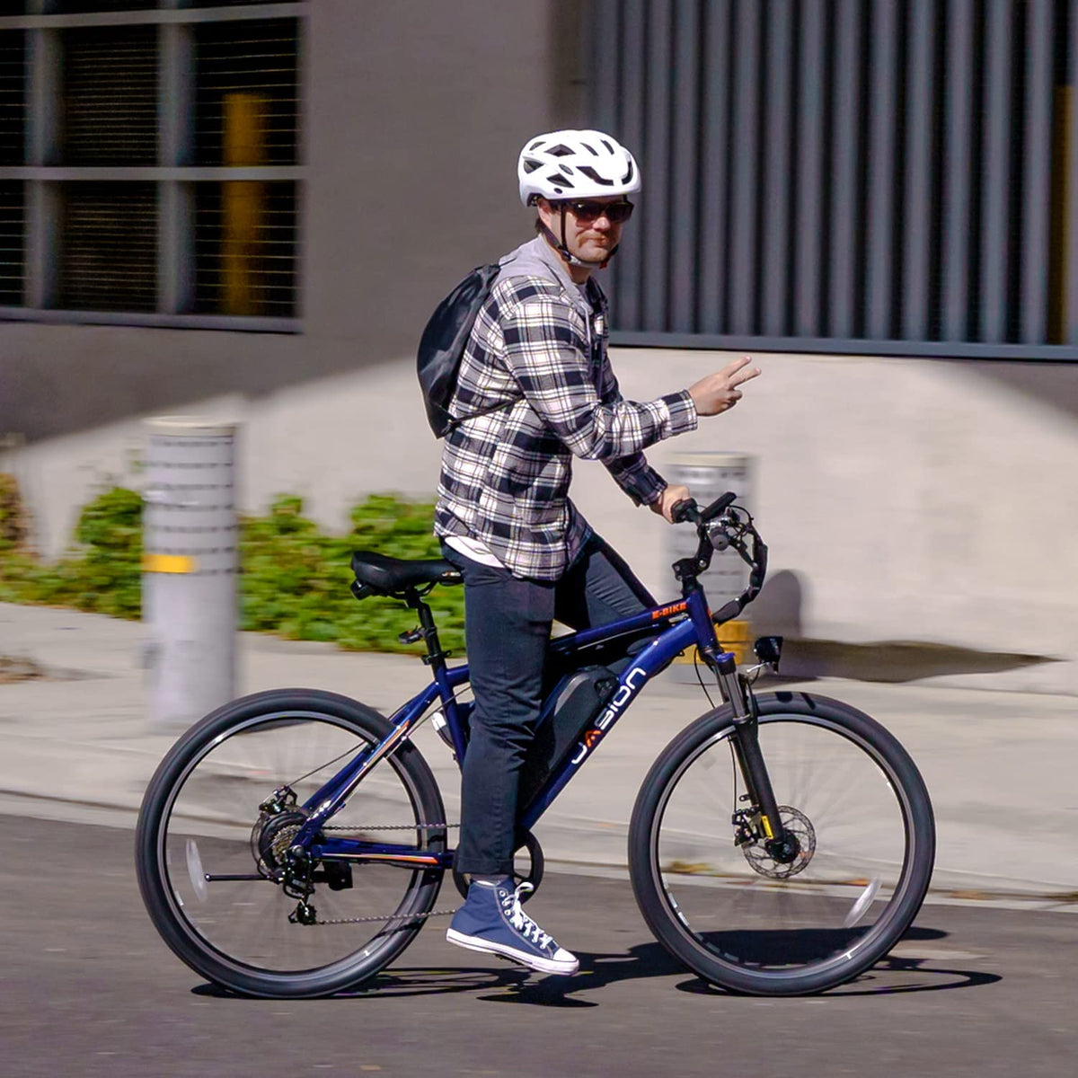 Jasion EB5 seat and post — height adjustable for varied rider sizes