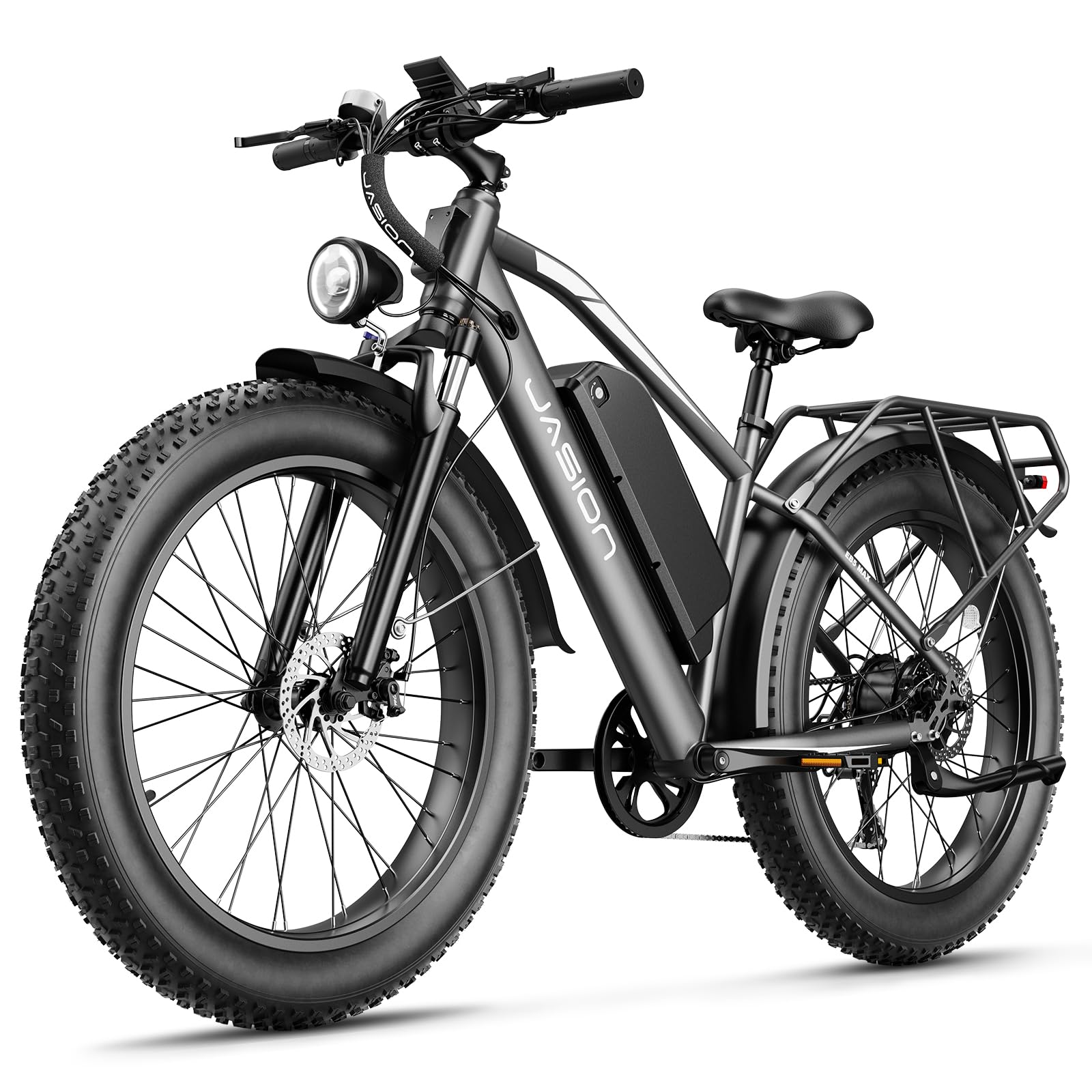 Jasion EB5 Max electric bike in a full side profile