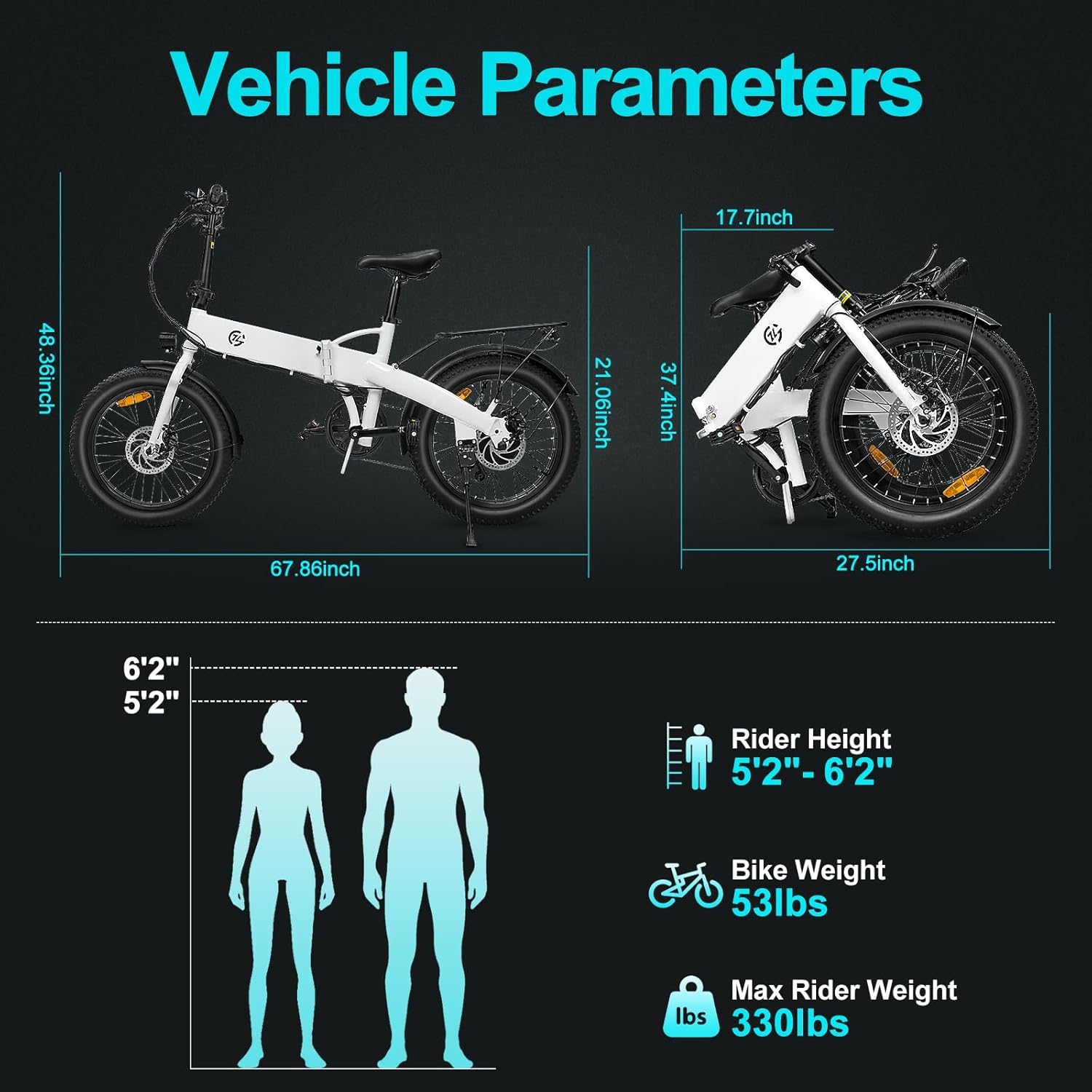 Jasion EB7 rider view