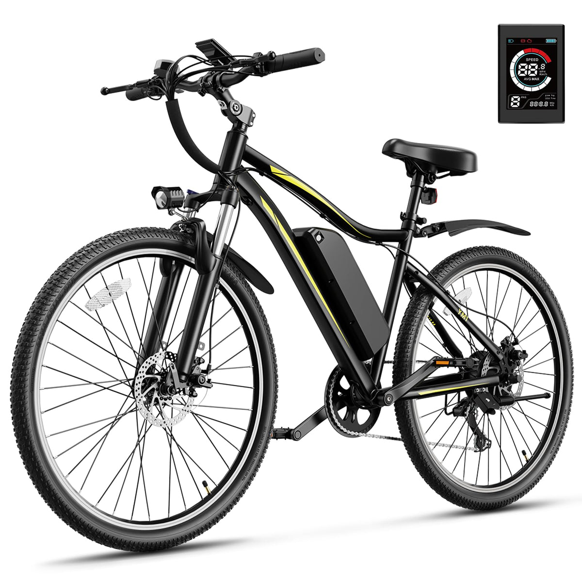 Jasion electric mountain bike hero view